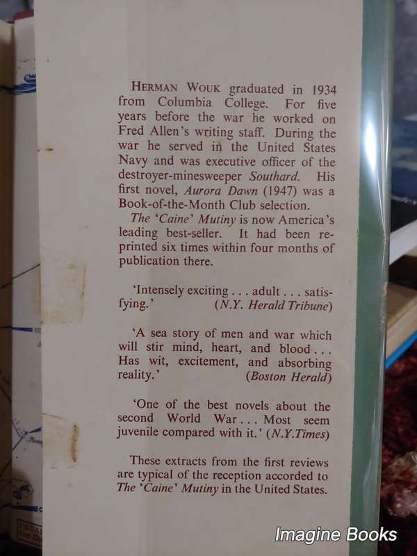 The Caine Mutiny - Herman Wouk - Scarce First Edition