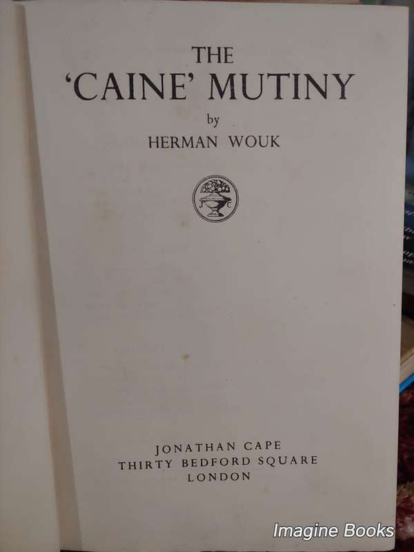 The Caine Mutiny - Herman Wouk - Scarce First Edition