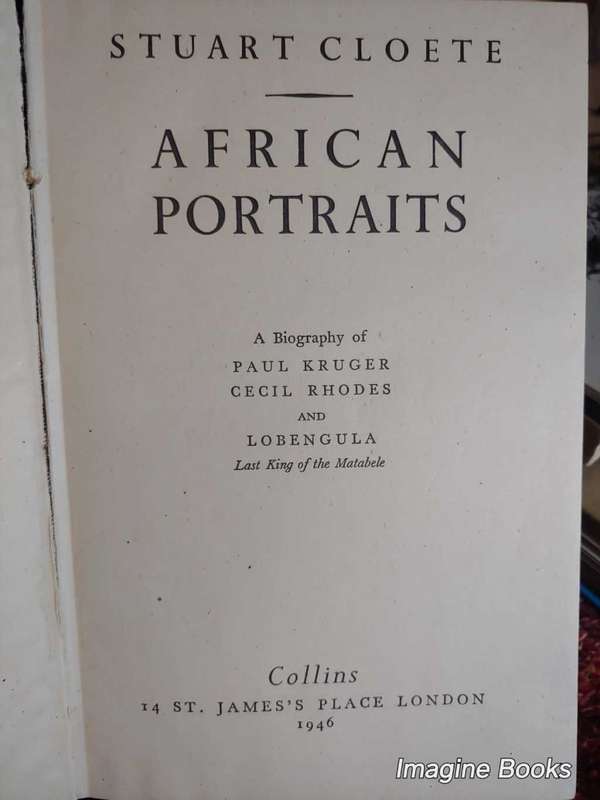 African Portraits - Stuart Cloete