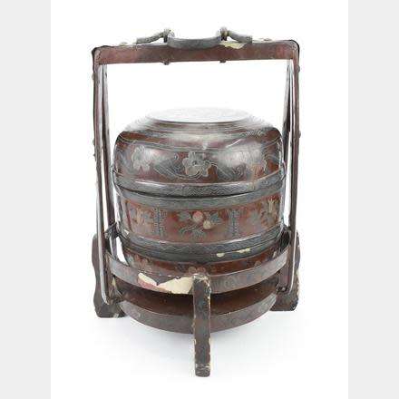 Chinese Wedding Basket - Antique