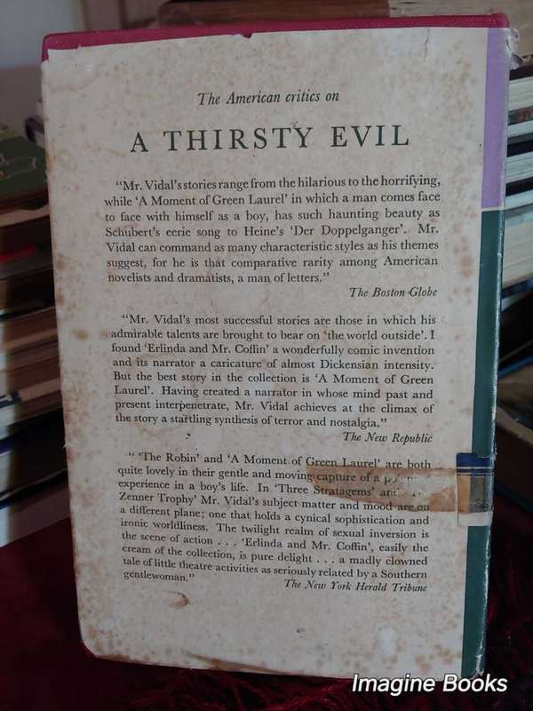 A Thirsty Evil - Gore Vidal