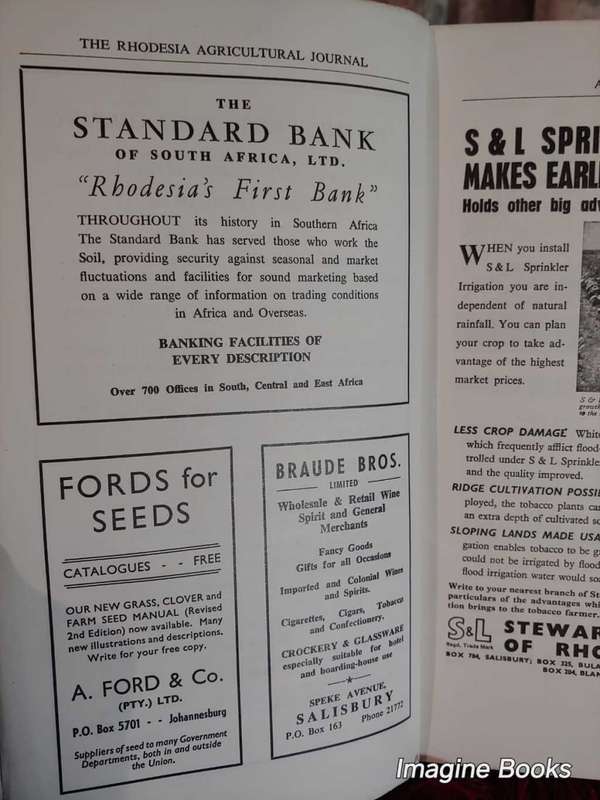 Rhodesia Agricultural Journal