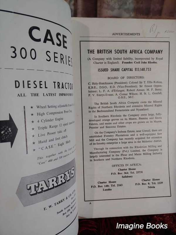Rhodesia Agricultural Journal