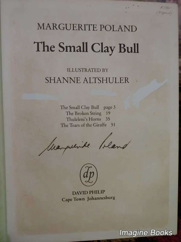 The Small Clay Bull - signed copy