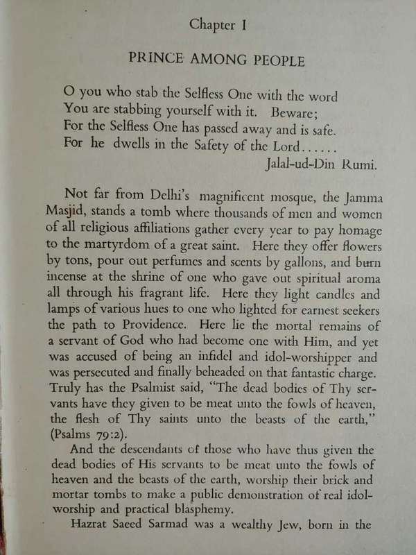 Sarmad - Jewish Saint of India
