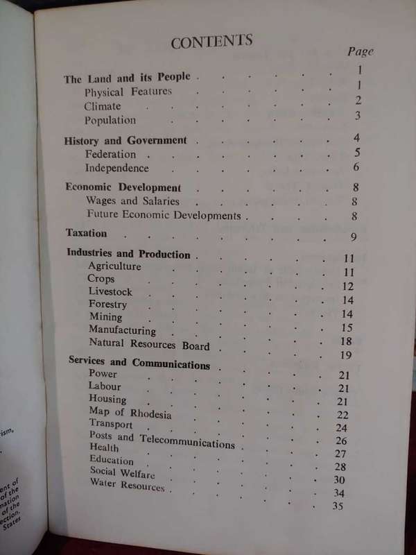 Rhodesia In Brief - 1968