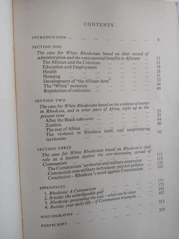 The Real Case For Rhodesia