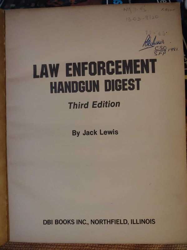Handgun Digest - by Jack Lewis