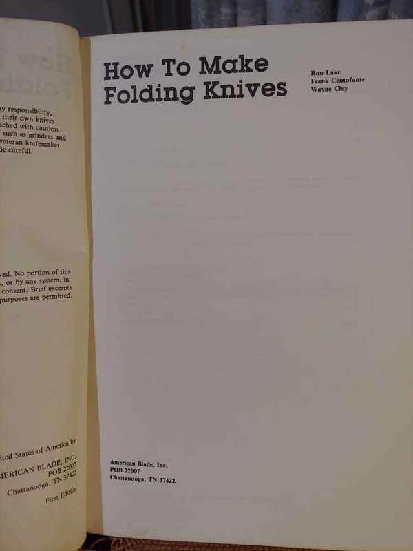 How To Make Folding Knives - Ron Lake