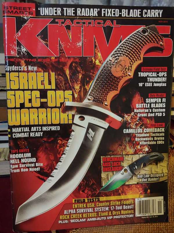 Tactical Knives Magazine - Nov. 2010