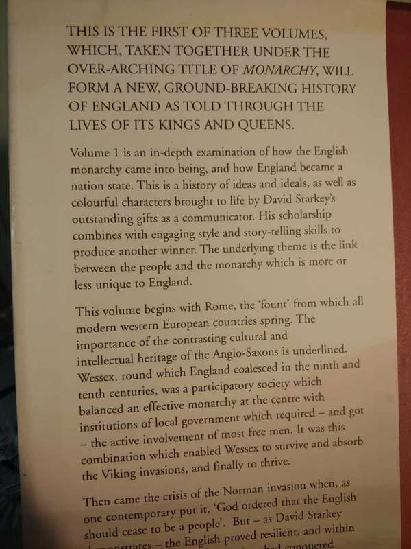 The Monarchy of England - Vol. 1 - The Beginnings