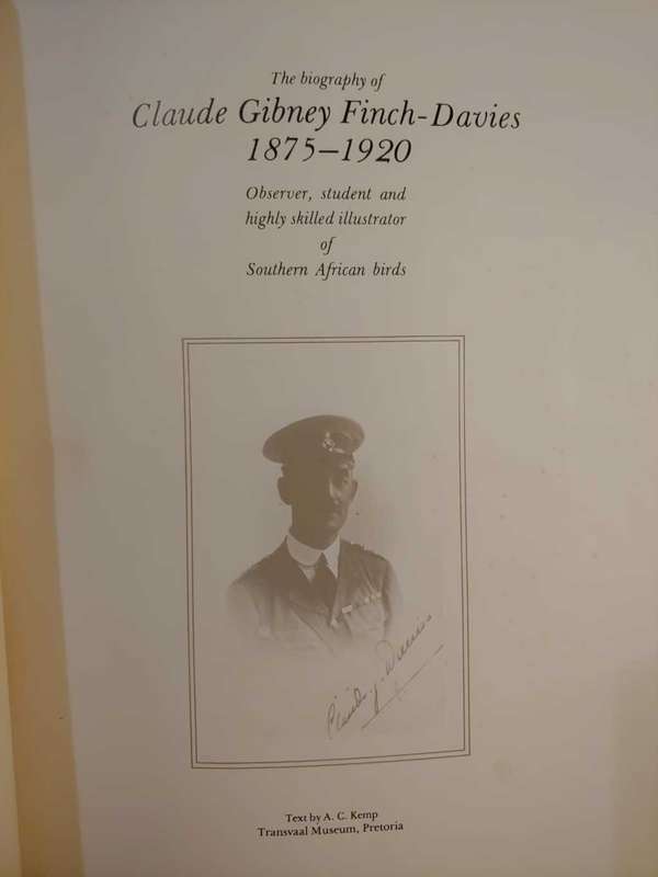 Claude Gibney Finch-Davies 1875-1920 - The Biography of
