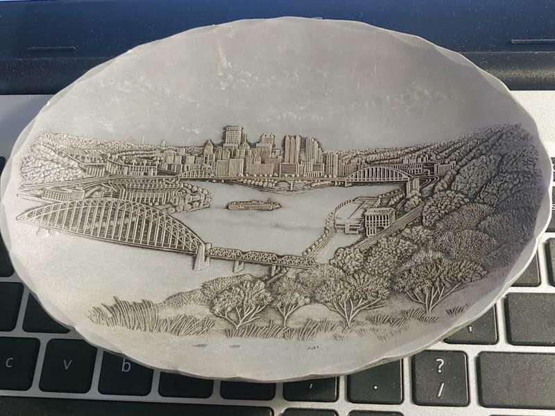 Wendell August - Hand-hammered Aluminium Dish