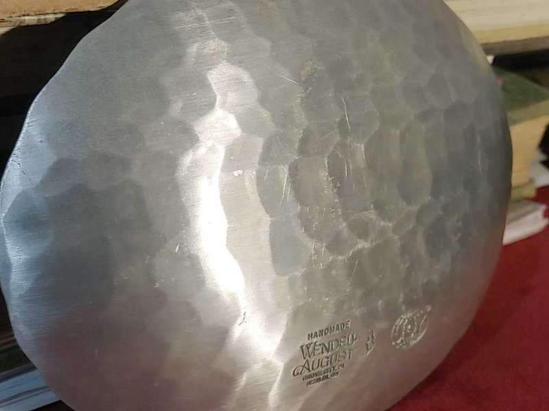 Wendell August - Hand-hammered Aluminium Dish