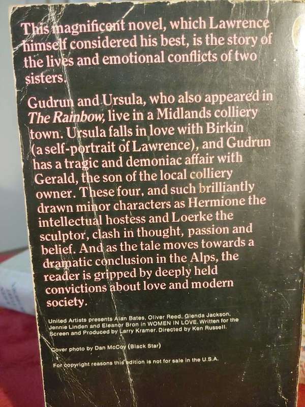Women In Love - D. H. Lawrence