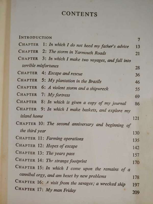 Robinson Crusoe - Life and Adventures