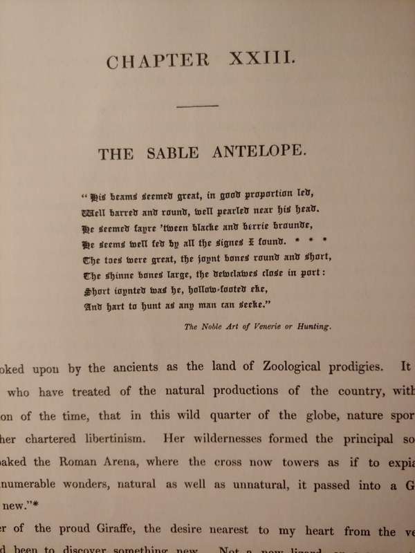 Portraits of the Game and Wild Animals of Southern Africa - Cornwallis Harris
