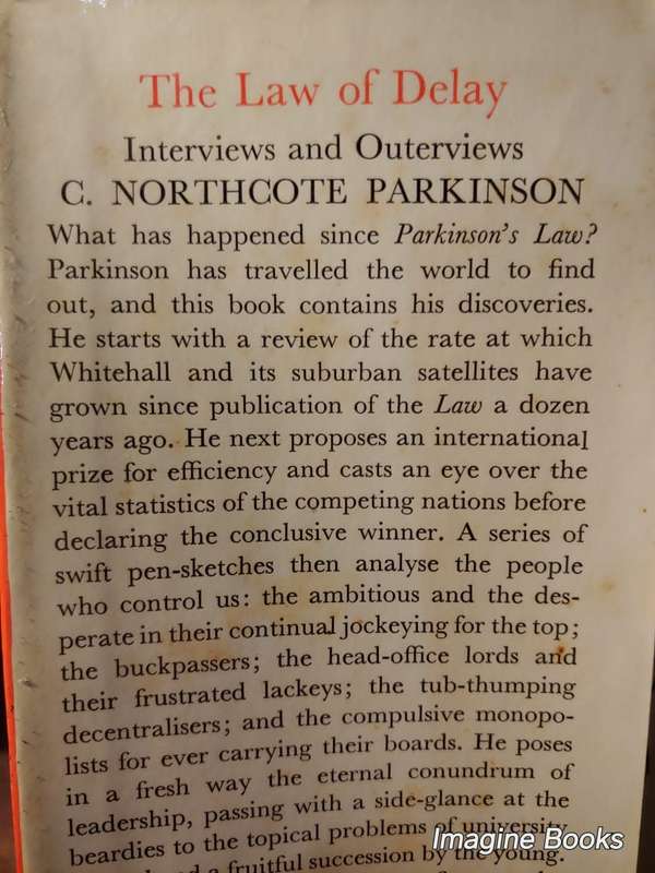 The Law of Delay - C. Northcote Parkinson