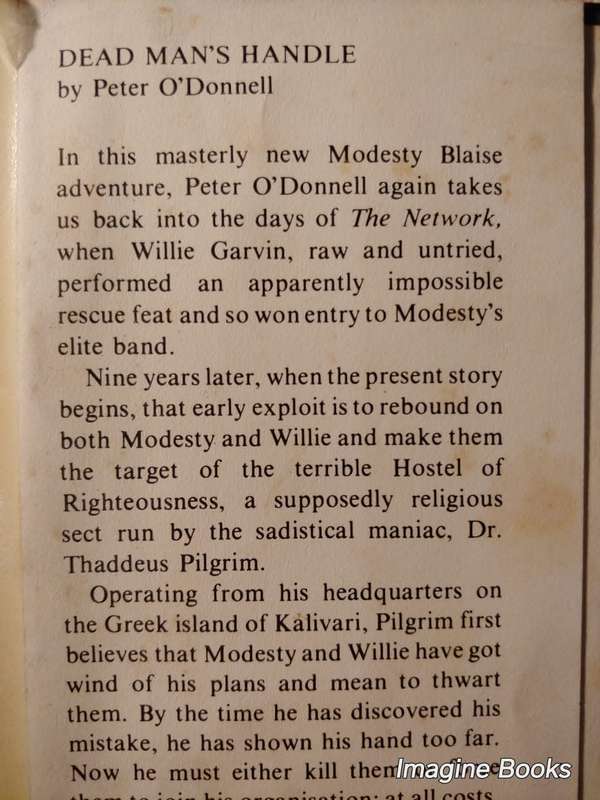 Dead Man`s Handle - Modesty Blaise