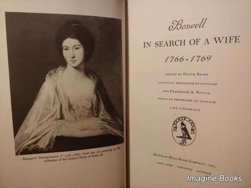 Boswell In Search of a Wife 1766-1769