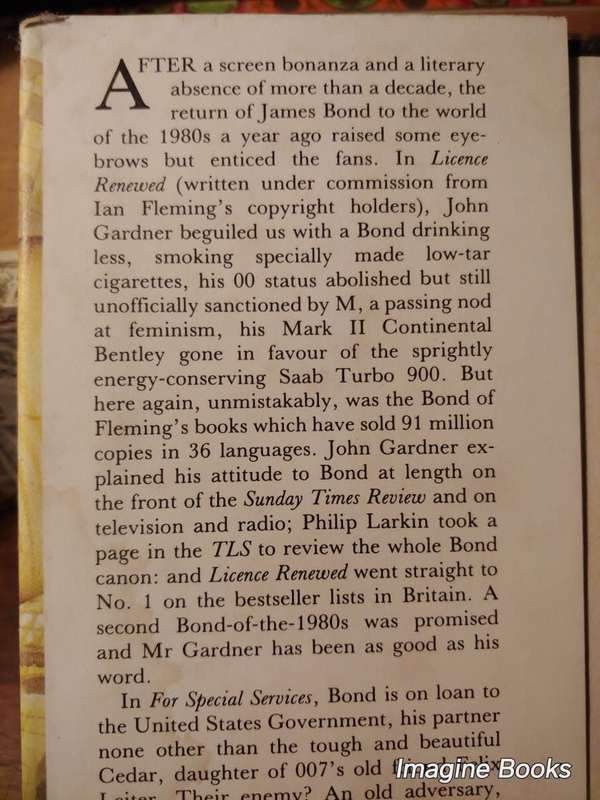 For Special Services - James Bond