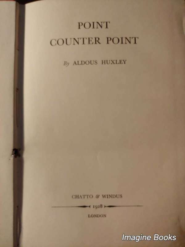 Point Counter Point - Aldous Huxley