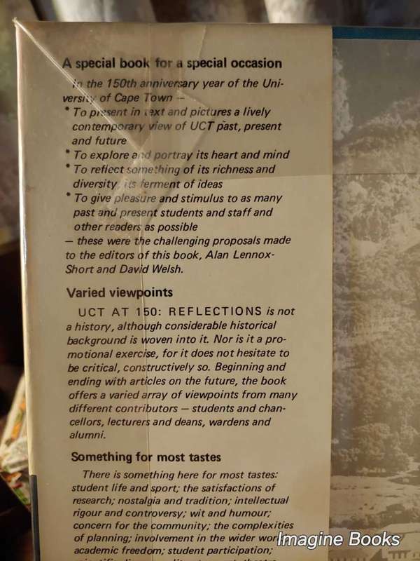 UCT At 150 - Reflections - University of Cape Town