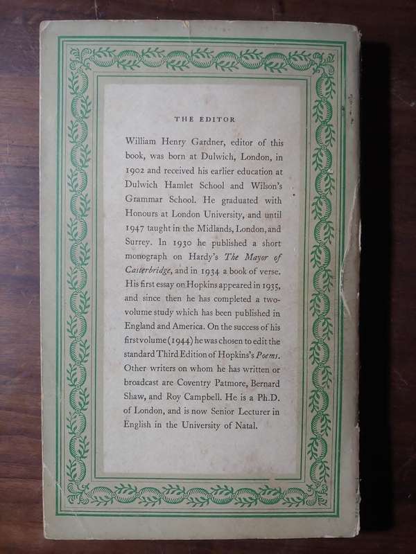 Gerard Manley Hopkins - Poems and Prose