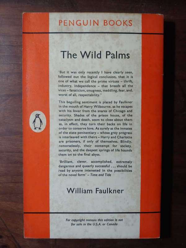 The Wild Palms - William Faulkner
