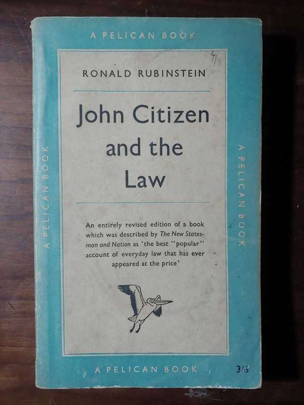 John Citizen and the Law - Ronald Rubinstein