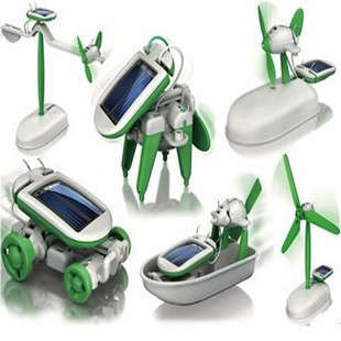 6 in 1 Educational Solar Powered Assemble  Kits