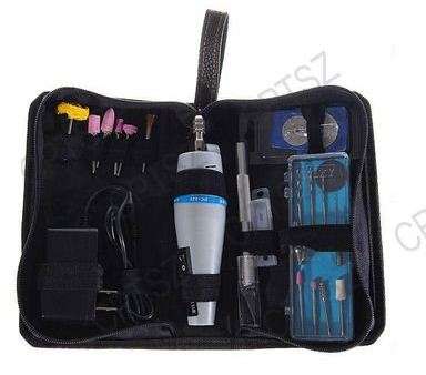 Mini Electronic Drill with Cutting / Sharpening / Polishing Tools Kit