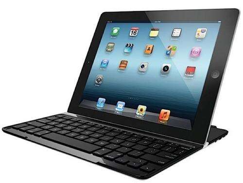 Wireless Aluminum  Bluetooth Keyboard Case For Apple iPad 2 and 3
