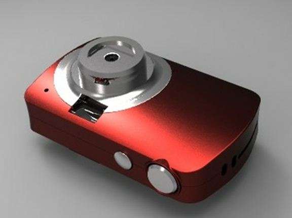 Stylish Mini High-Definition Camera, Video, Voice Camcorder