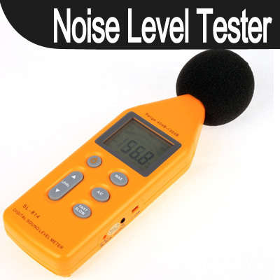 Digital LCD Audio Sound Noise Level db Meter 40~130dB Decibel Pressure Tester