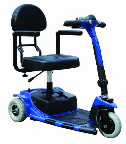 Detachable 3 Wheel Electric mobility scooter with Electric brake & mechanical brake