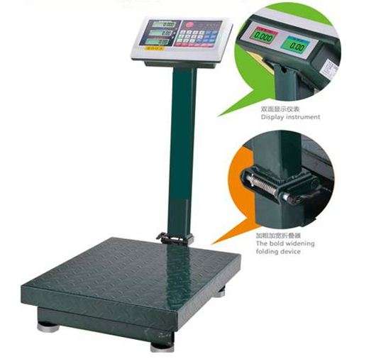 1000Kg (1 ton)  Electronic Price Platform Scale. For Industrial, Personal or Business use.