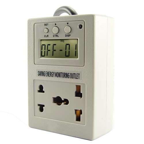 Digital Electricity AC Power Consumption Monitor and Timer / Power Saving Meter