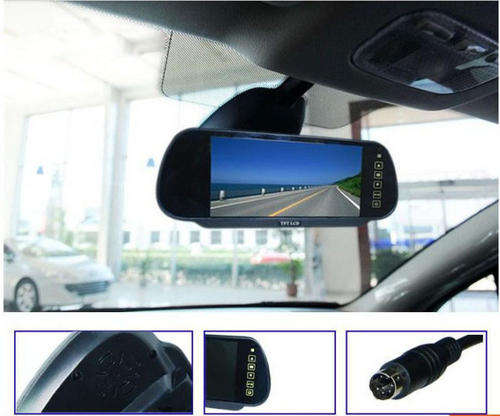 7" Car Rearview Mirror Display LED Monitor