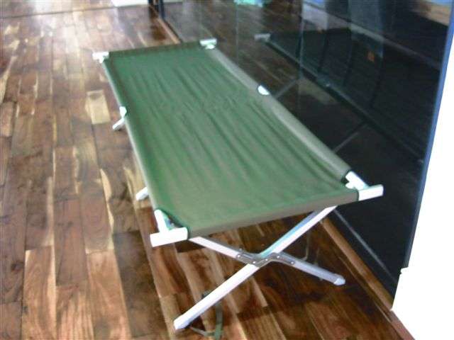 Aluminum Ribstop Fabric Military Stretcher