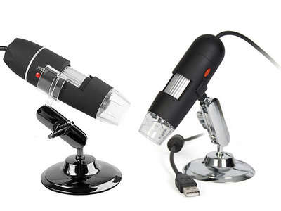 Digital USB Microscope 500X Magnification on your computer screen (Jewellery, Stamps, Textile, Hair)