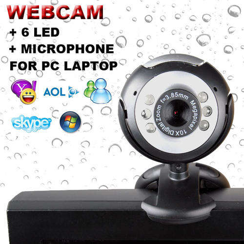 8 Megapixel Webcam (USB PC Video Camera) With Microphone