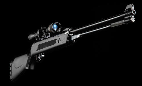 560FPS Air Rifle with Safety, Metal trigger blade, .177 (4.5 mm)