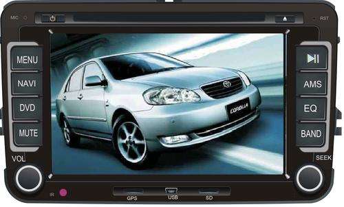 VW 7" Double Din Car HD DVD Player -  BT \ TV \ VOLKSWAGEN GOLF \ iPod \