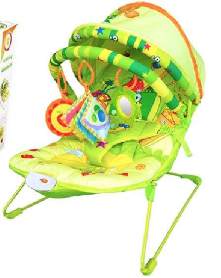 Baby Bouncer / Rocker Chair Cradle with Toy Bar