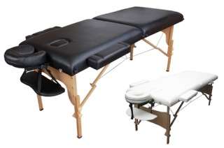 Brand New Massage Table bed (2 section) High quality (Black/Cream/Maroon/White/Blue)