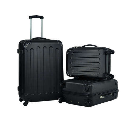 3 Piece ABS Trolley Luggage Bag Set , 20" 24" 28"