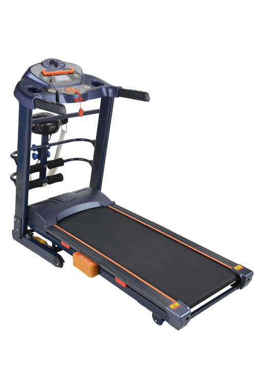 Motor InclineTreadmill - Airbag damping, Built in fan (3.0HP, hand pulse, MP3 function)