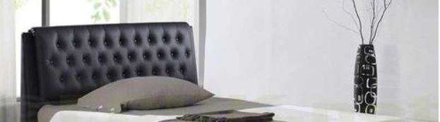 Faux Leather Headboard - Queen (Brown Colour)
