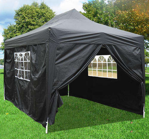 Hazlo Pop Up Gazebo Tent With Sides (Black, Green and White Availalbe)